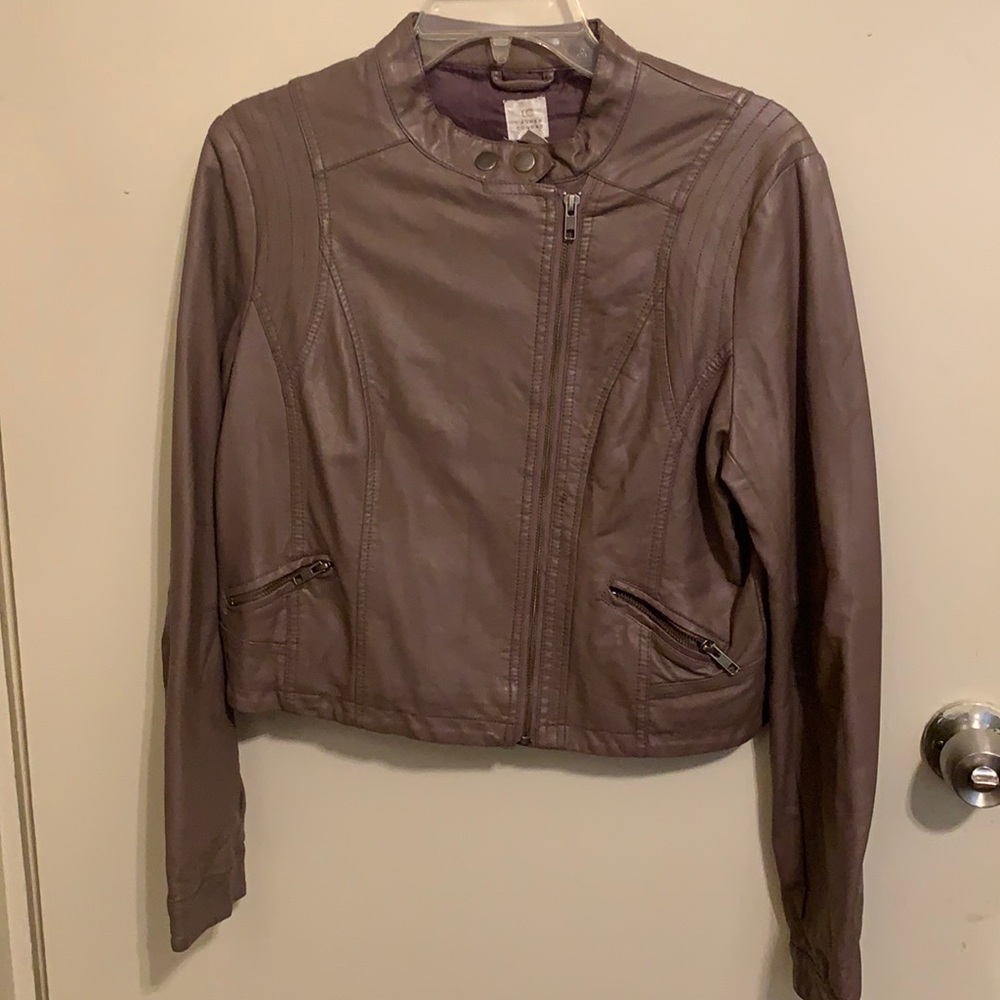 Matte purple jacket